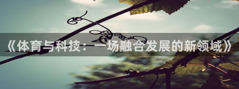 《体育与科技：一场融合发展的新领域》